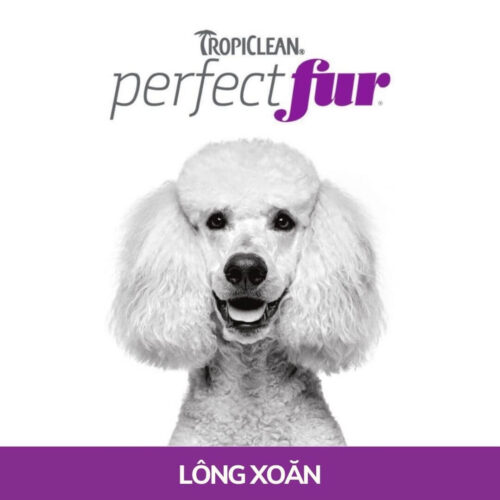 Sữa tắm cho chó lông xoăn Tropiclean PerfectFur Curly & Wavy 473ml