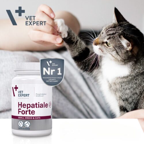 Viên thực phẩm chức năng hỗ trợ gan chó mèo - Hepatiale Forte Vet Expert 40 viên