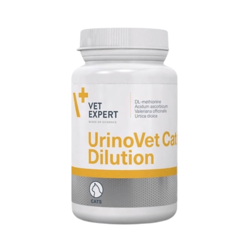 Viên thực phẩm chức năng hỗ trợ tiết niệu, sỏi thận struvite cho mèo - UrinoVet Cat Dilution Vet Expert 45 viên