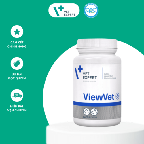 Viên thực phẩm chức năng hỗ trợ mắt cho chó mèo - ViewVet Vet Expert 45 viên